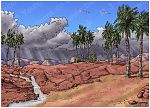 Matthew 07 - Parable of wise and foolish builders - Scene 03 - Foolish man finished - Background 980x706px col.jpg