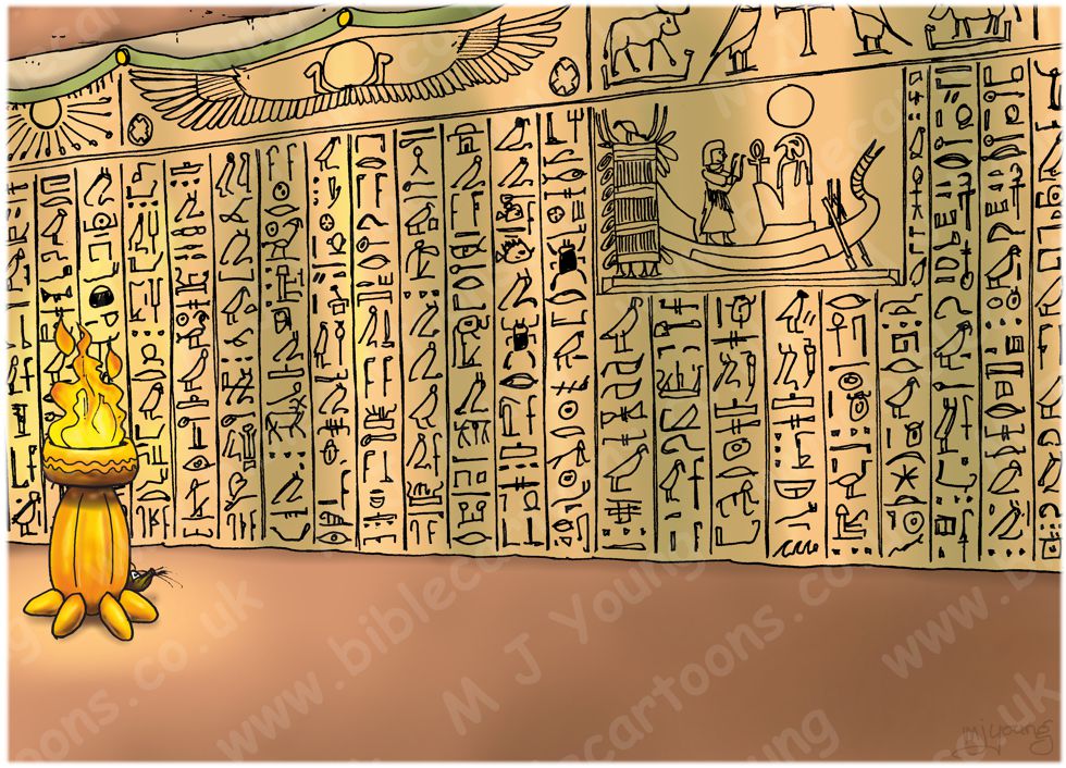 Genesis 41 - Pharaoh's dreams - Scene 04 - Cup-bearer remembers Joseph - Background 980x706px col.jpg