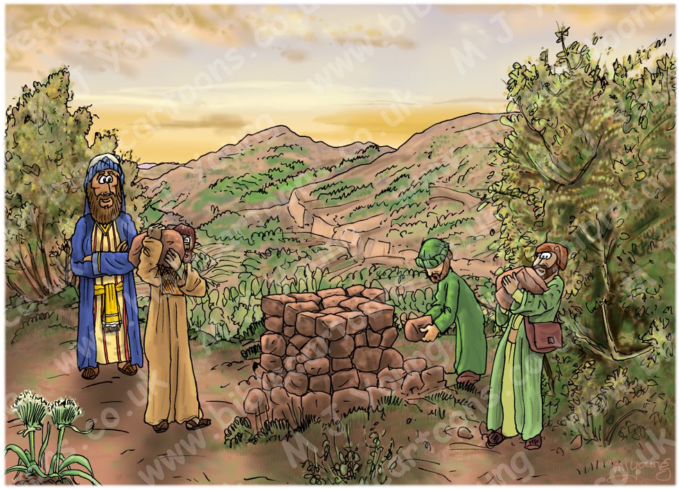 Genesis 12 - Call of Abram - Scene 04 - Altar building 980x706px col.jpg