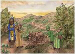 Genesis 12 - Call of Abram - Scene 04 - Altar building 980x706px col.jpg