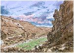 Genesis 12 - Call of Abram - Scene 05 - Bethel and Ai camp altar - Background 980x706px col.jpg