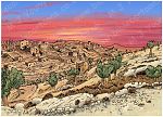 Judges 12 - Ibzan, Israel's ninth judge - Background (without olive tree) 980x706px col.jpg