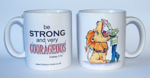 Courageous Lion - Joshua - mug